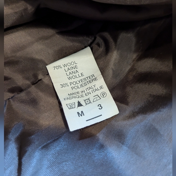 Wool double-breasted jacket S - Picture 3 of 8